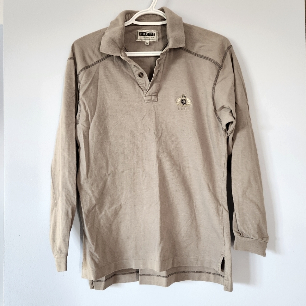 Focus Lon Sleeve Polo Shirt